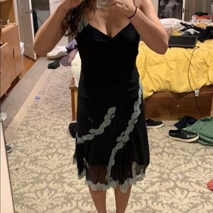 BCBG black cocktail dress